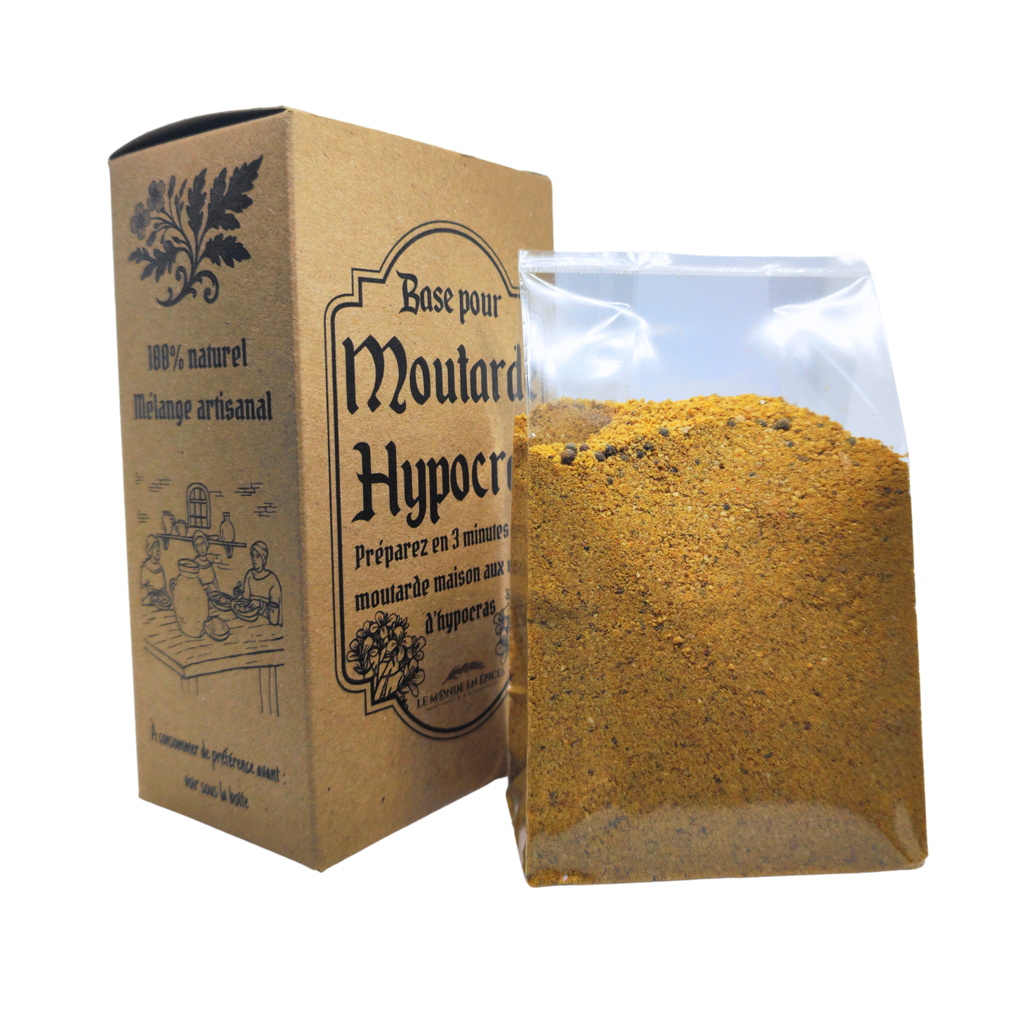 Base pour moutarde maison aux épices d'hypocras