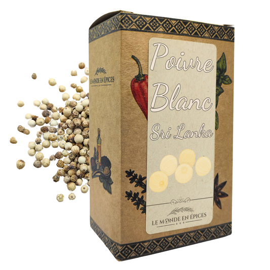 Poivre blanc du Sri Lanka