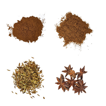 Juego de 4 especias de invierno - 4 x 20 g
