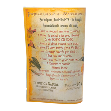 MITTELALTERLICHE SÜßWURST | TASCHE FÜR 2 FLASCHEN SALBEIWEIN