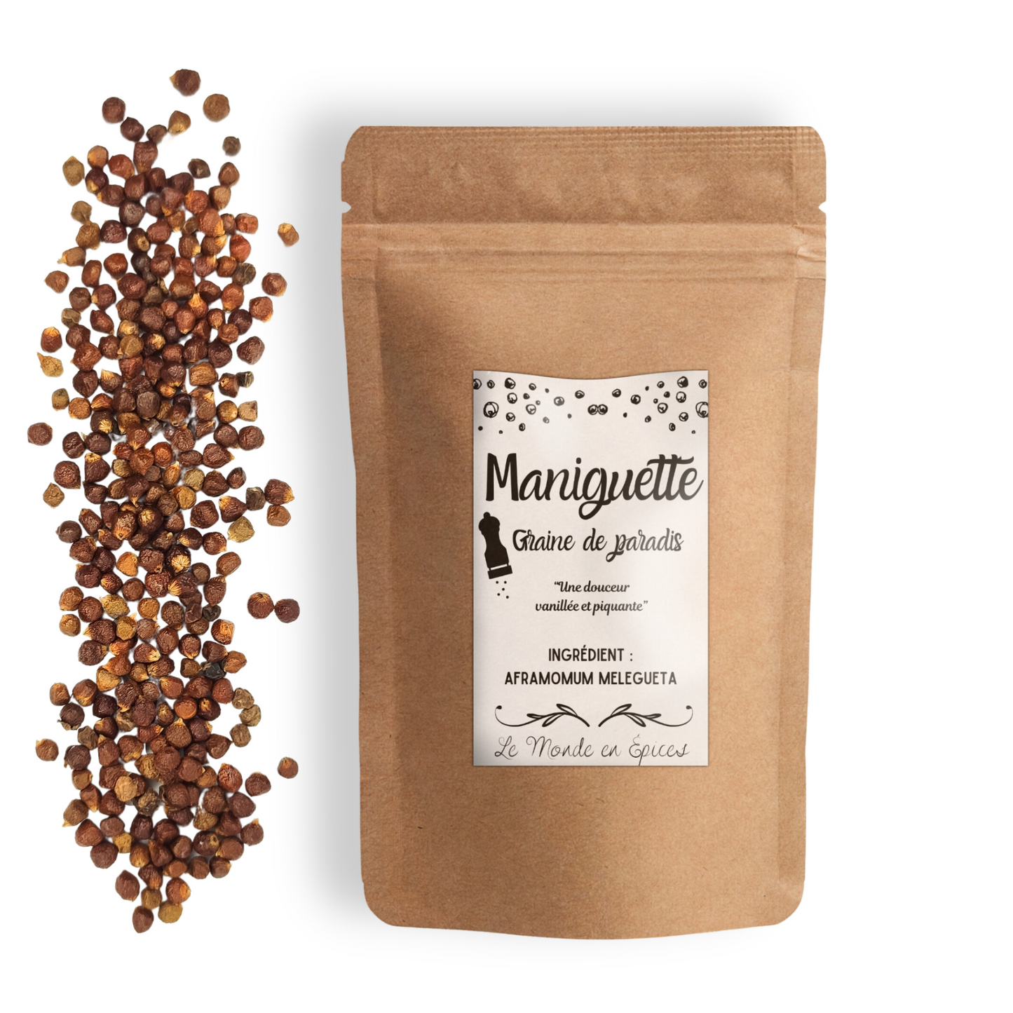 Maniguette Entera - Graine de Paradis (Pimienta de Guinea)