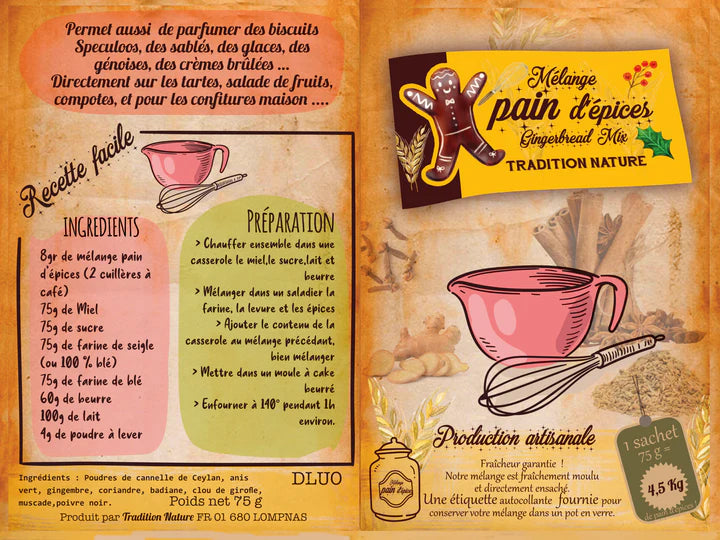 Mélange pour pain d'épices