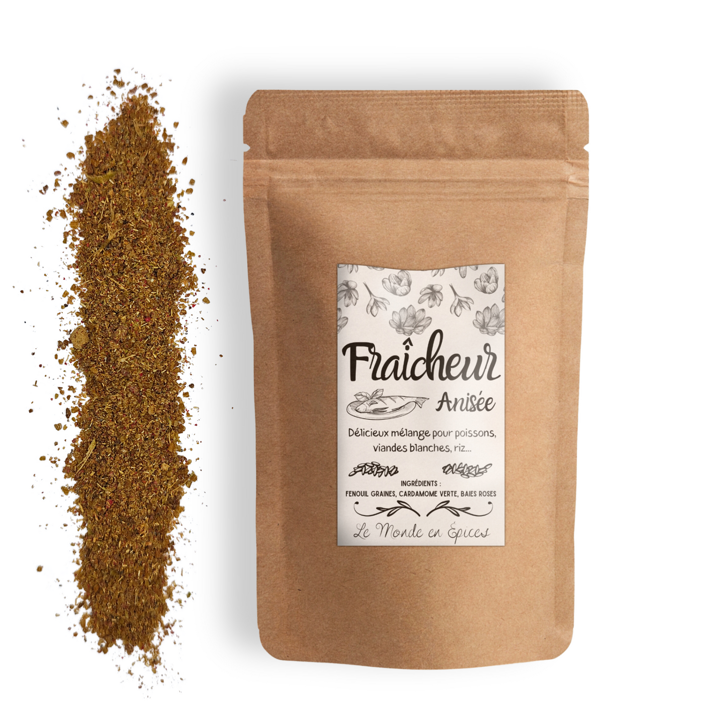 Anis-Frischemischung für Fisch, weißes Fleisch, Reis usw.