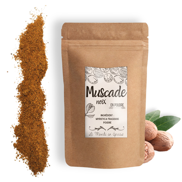 Gemahlene Muskatnuss