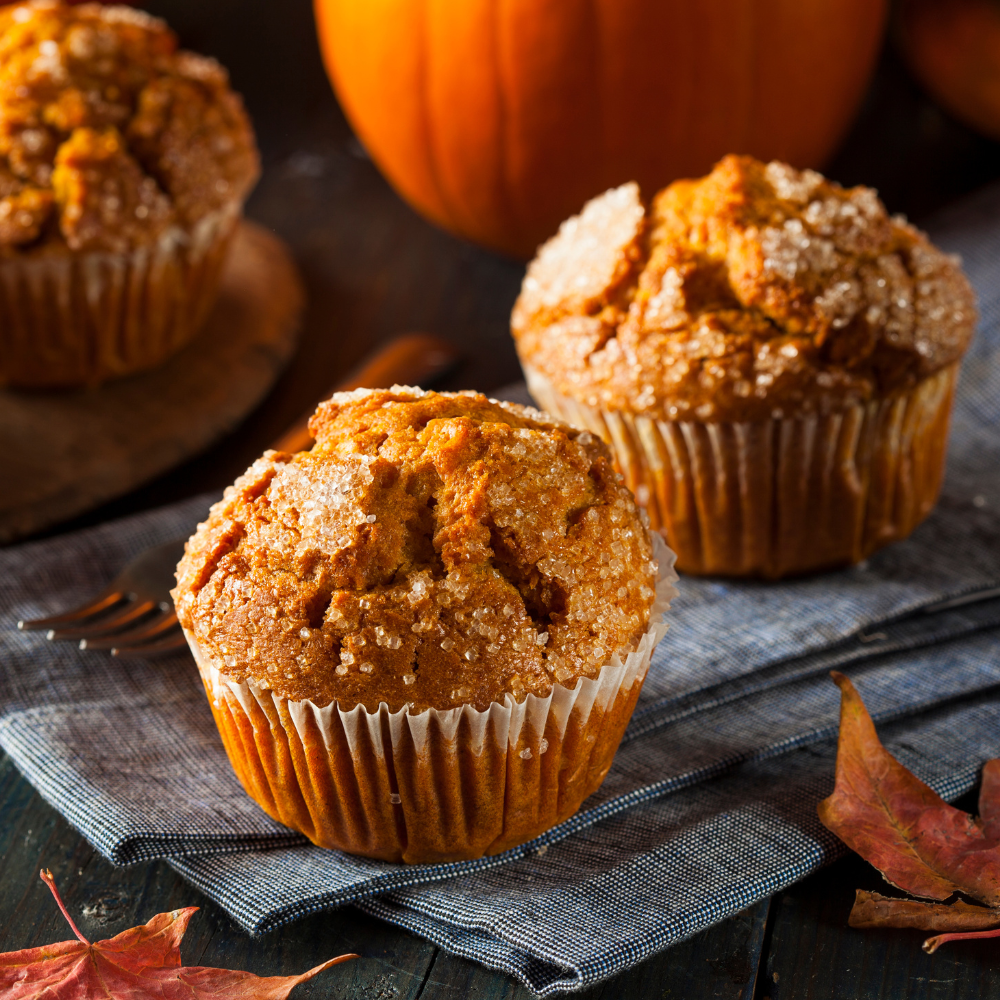 Muffins à la citrouille et aux épices : une idée de goûter parfumé