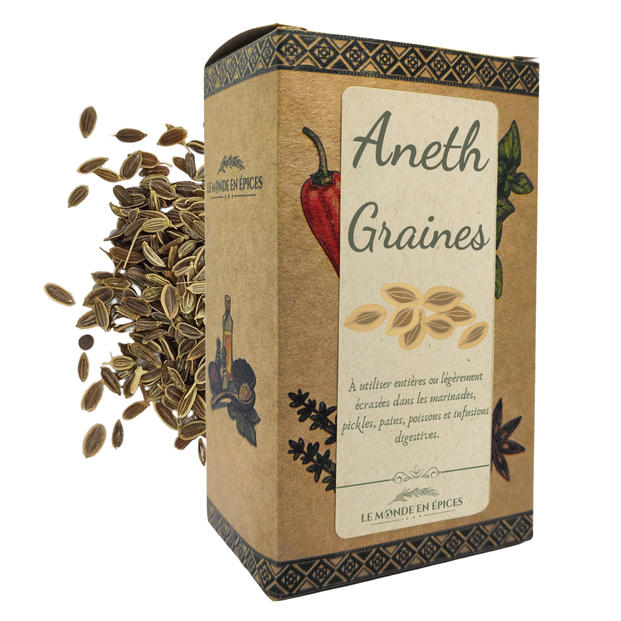 Graines d'Aneth | Achat, recettes et infos – Le Monde En Épices