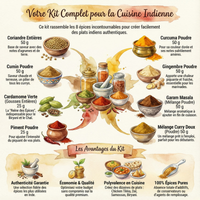 Lot d'Épices - Cuisine Indienne
