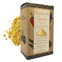 Farine de Moutarde (graines de moutarde jaune en poudre fine)