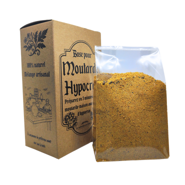 Base pour moutarde maison aux épices d'hypocras