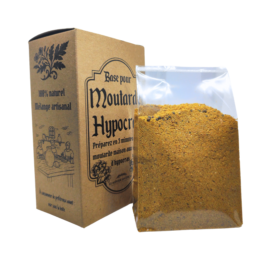 Base pour moutarde maison aux épices d'hypocras