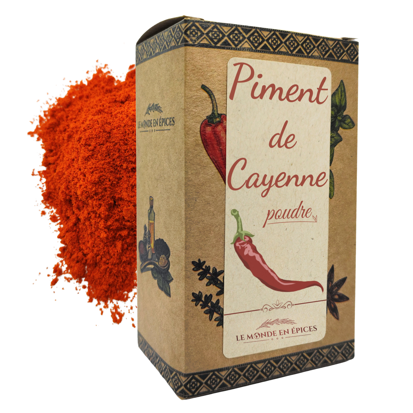 Polvo de pimienta de cayena 