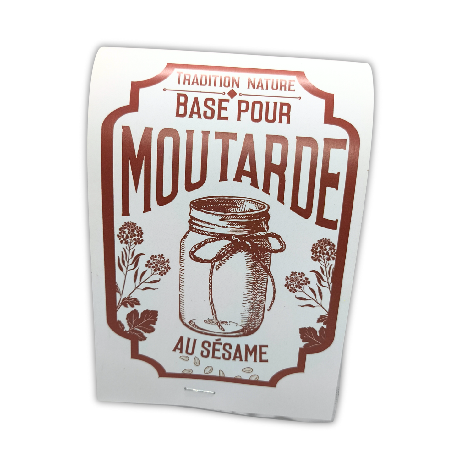 Moutarde douce au sésame | Préparation facile pour moutarde maison