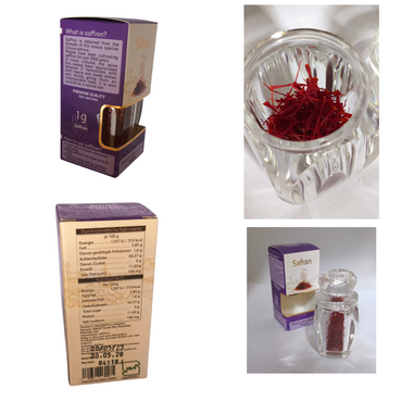 Safran filament boite 1 g | Grade 1