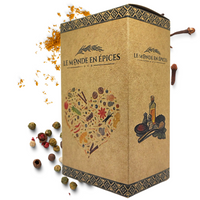 Boîte en carton d'épices - Pratique et élégant