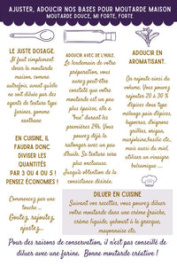 Moutarde maison aux herbes - 100 g