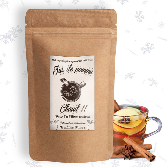 JUS DE POMME CHAUD - Mélange d'épices