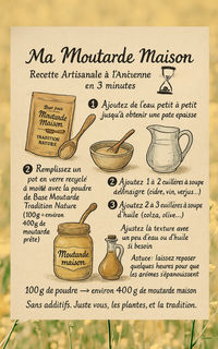 Base pour moutarde maison