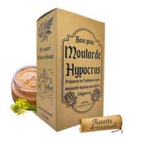 Base pour moutarde maison aux épices d'hypocras