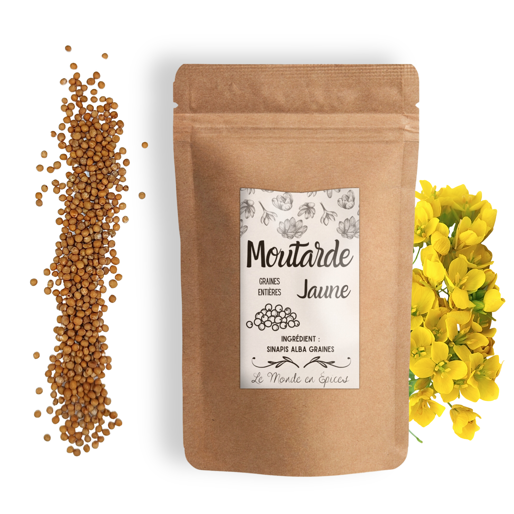 Moutarde jaune graines