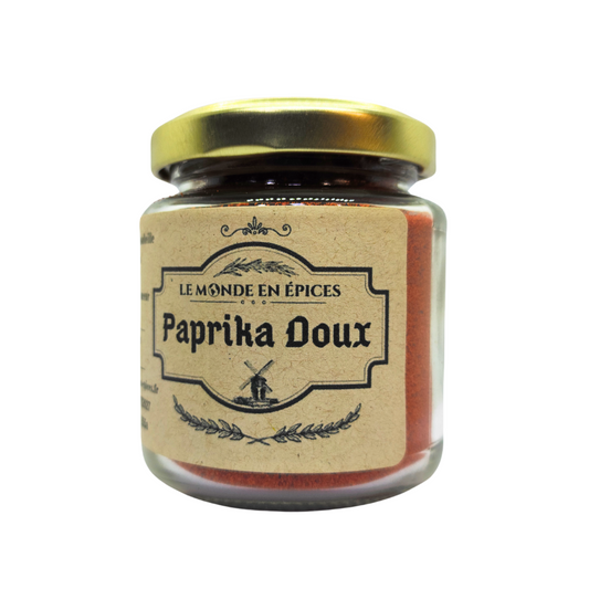 Paprika doux 50 g - Pot en verre