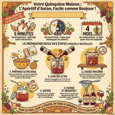 CINQUINA-TASCHE FÜR HAUSGEMACHTEN APERITIF